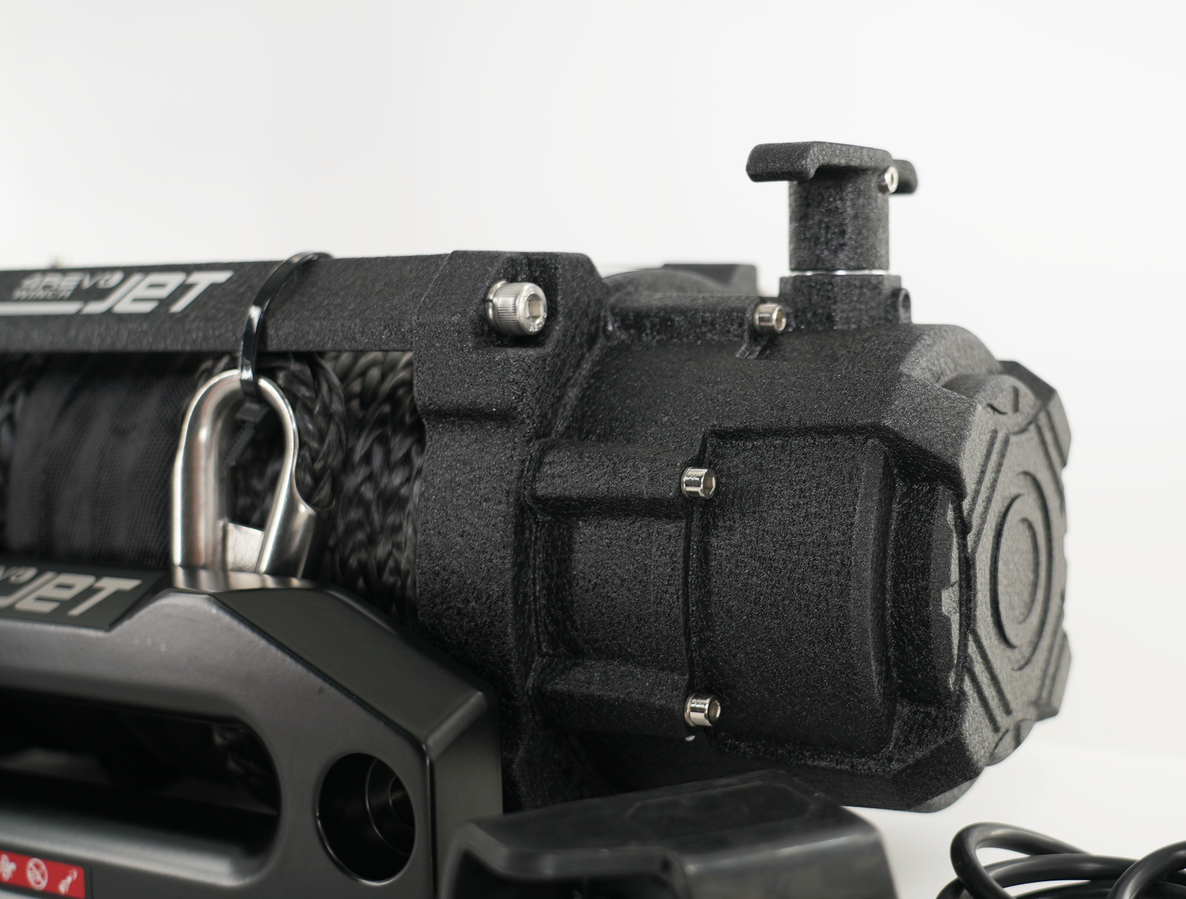 Лебедка автомобильная 4REVO JET 12000s 12В (Синтетический трос)