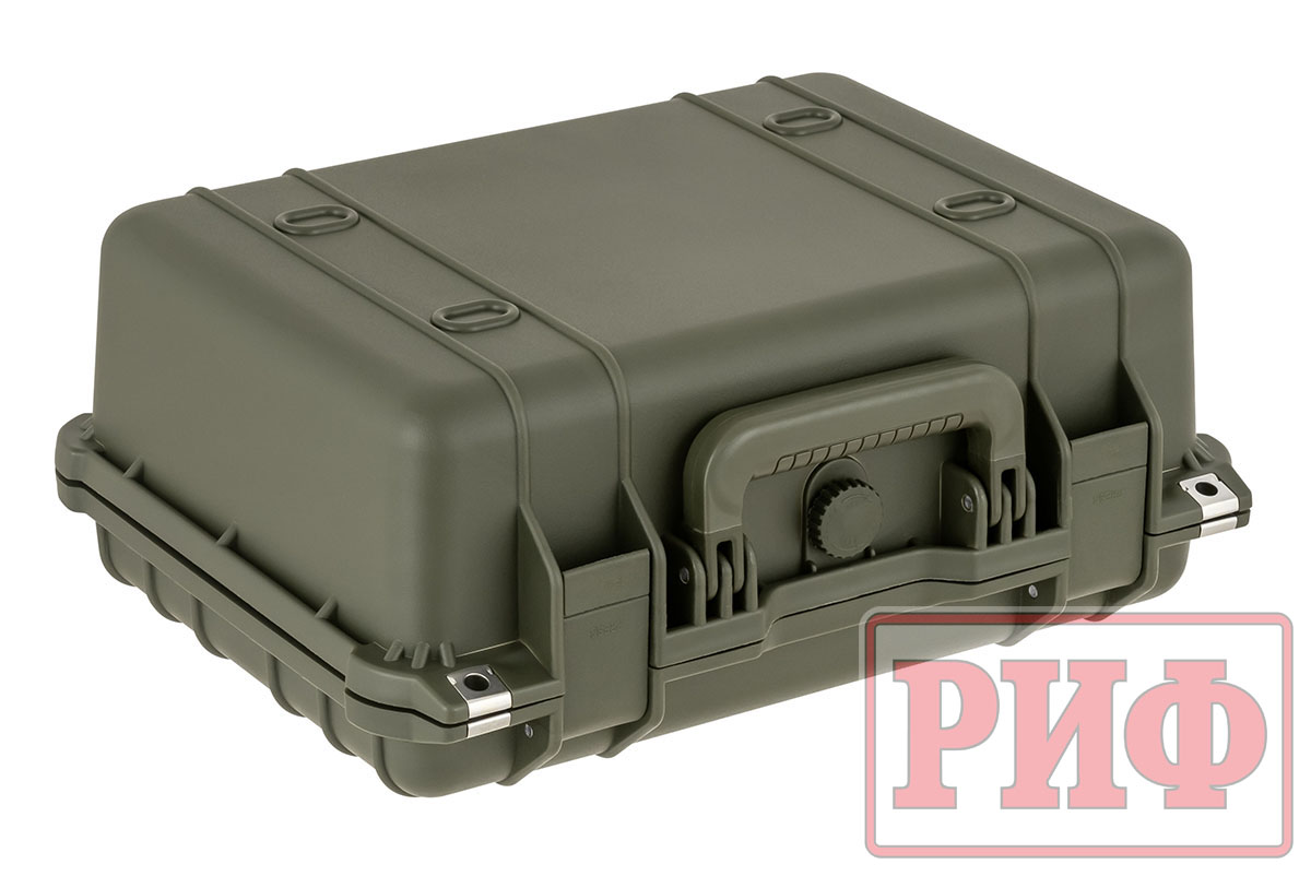 Кейс защитный ударопрочный РИФ 420х327х172 мм IP67, цвет Хаки