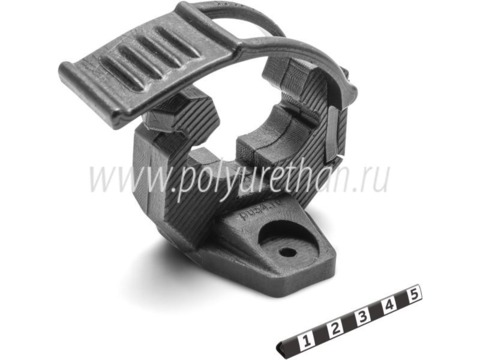 Крепление стволов двуствольного ружья/топора