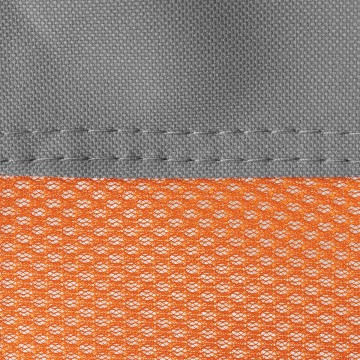 Кресло складное PREMIER туристическое, оранжевый/серый, нагрузка до 100 кг