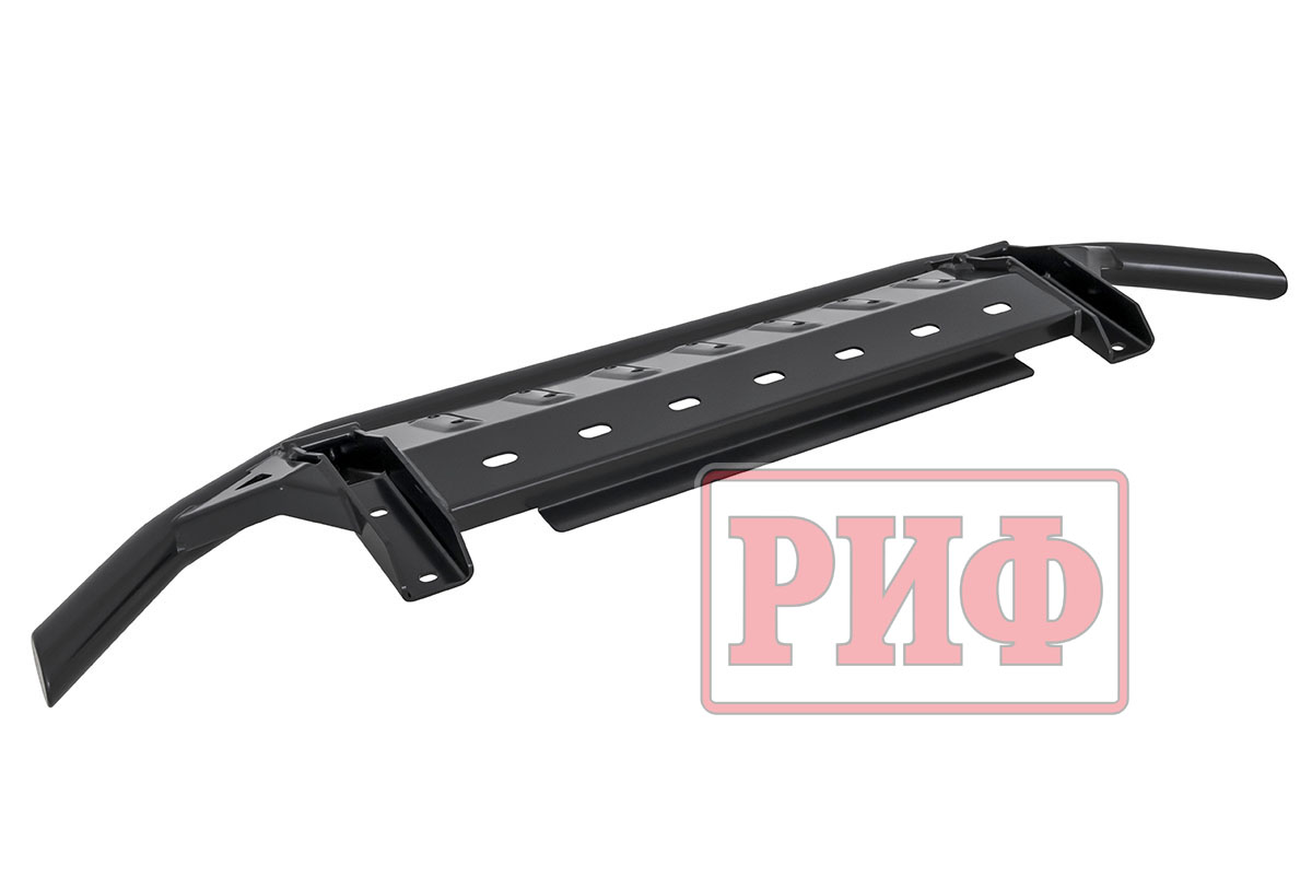 Бампер РИФ силовой передний Toyota Land Cruiser Prado 150 2017+ c защитой радиатора