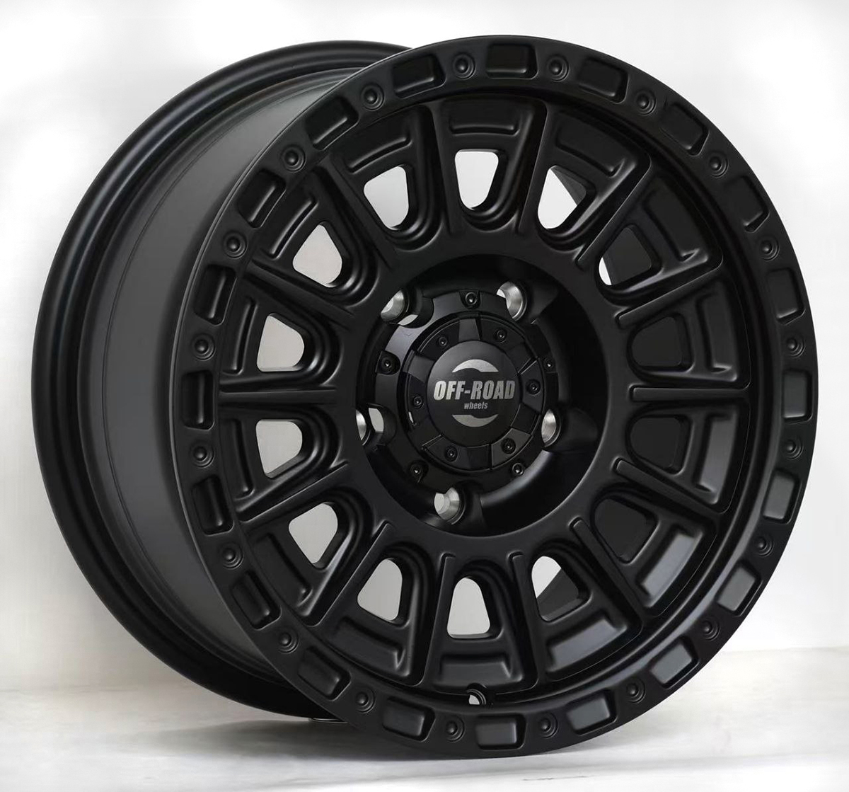 Диск УАЗ литой черный матовый 5x139,7 8xR16 d108,2 ET+15 (продаются по 4 шт.)