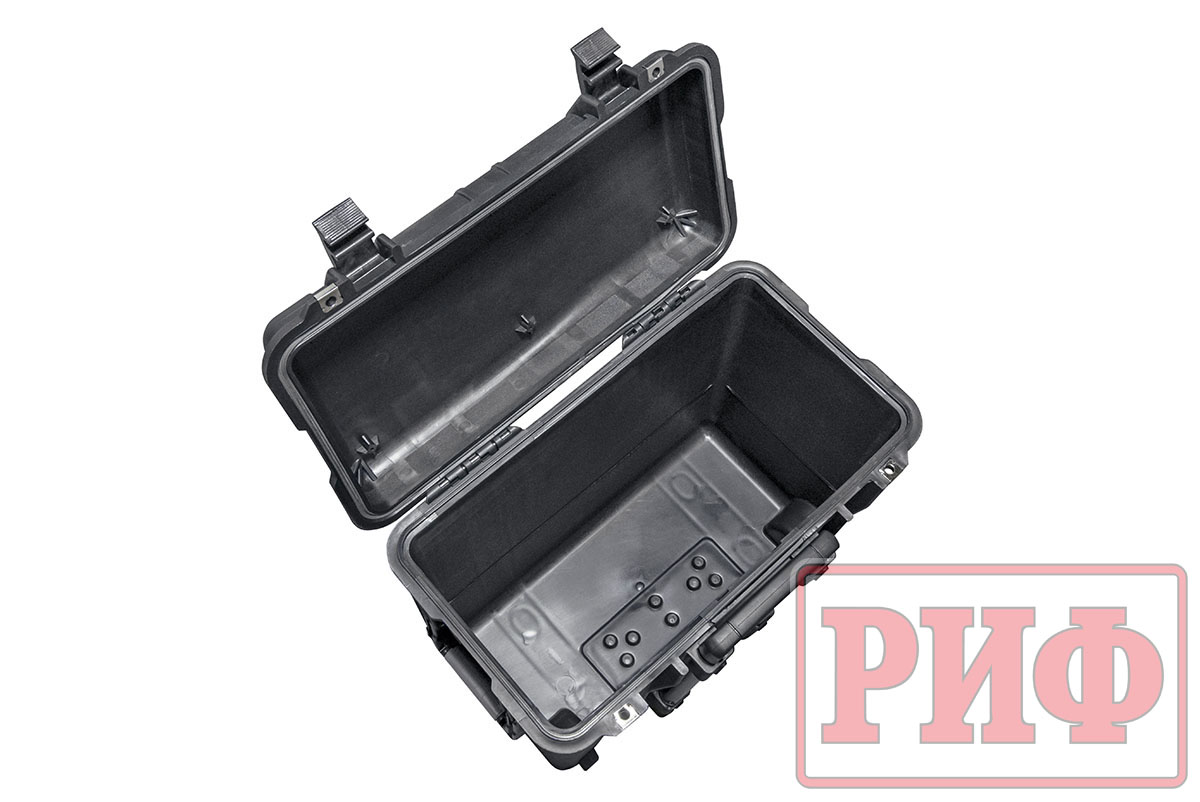 Кейс защитный ударопрочный РИФ 500х305х457 мм на колесах с телескопической ручкой IP55