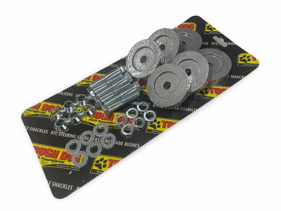 Проставки для трансмиссии Toughdog для JEEP Wrangler TJ с 10/96-03, ручные+автомат, 1 комплект