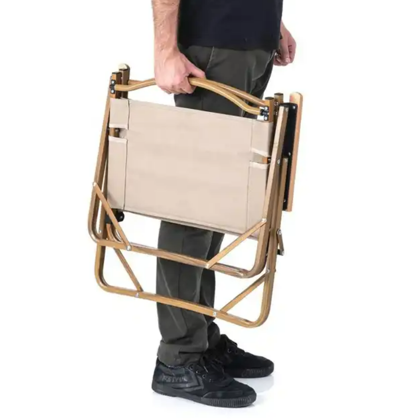 Кресло туристическое Naturehike Nightfall L02, складное, хаки, до 120 кг