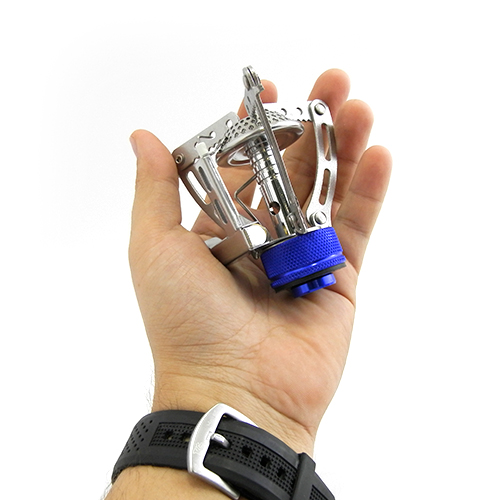 Горелка газовая портативная СЛЕДОПЫТ "Одинокий путешественник" резьбовой баллон