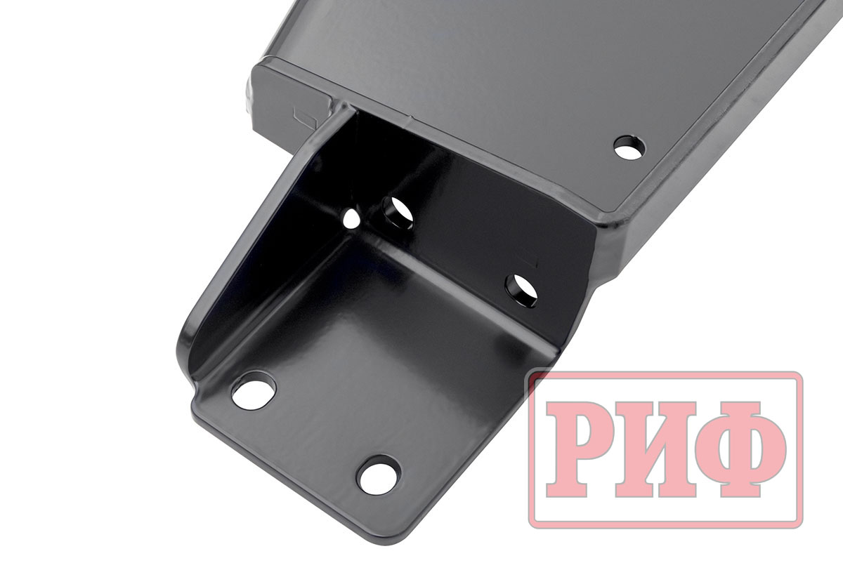 Площадка РИФ под лебёдку c защитой радиатора в штатный бампер Mitsubishi Pajero Sport 2015+ дизель