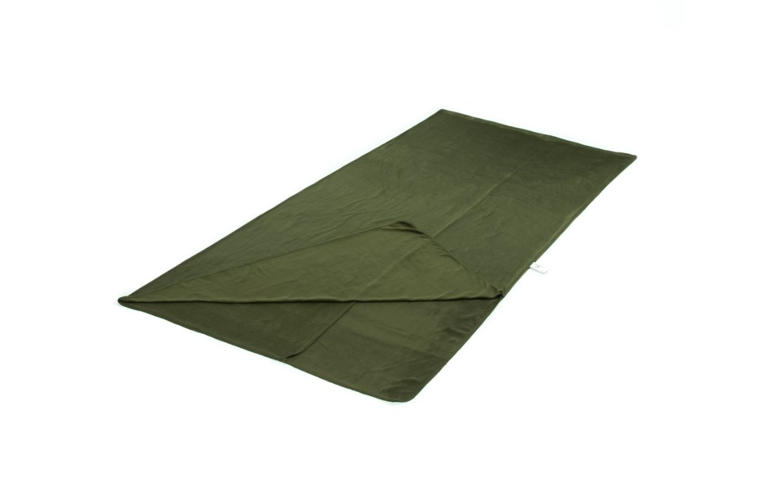 Вкладыш в спальный мешок СЛЕДОПЫТ FLEECE, 190х90 см, флис, цв. хаки