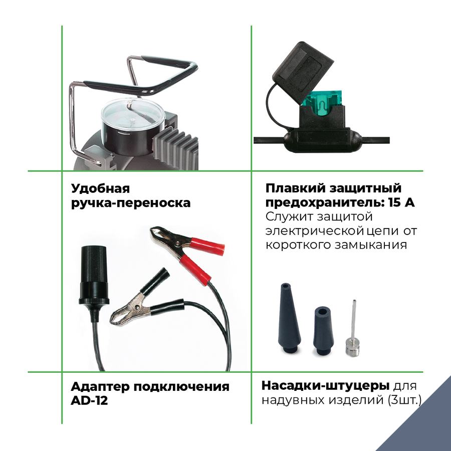 Автомобильный компрессор BERKUT R15