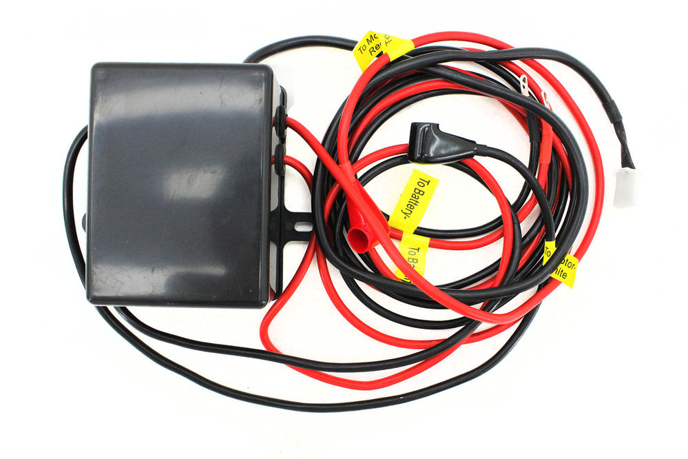 Лебедка для квадроцикла 12В 3000 lbs (1360 кг) (стальной трос)