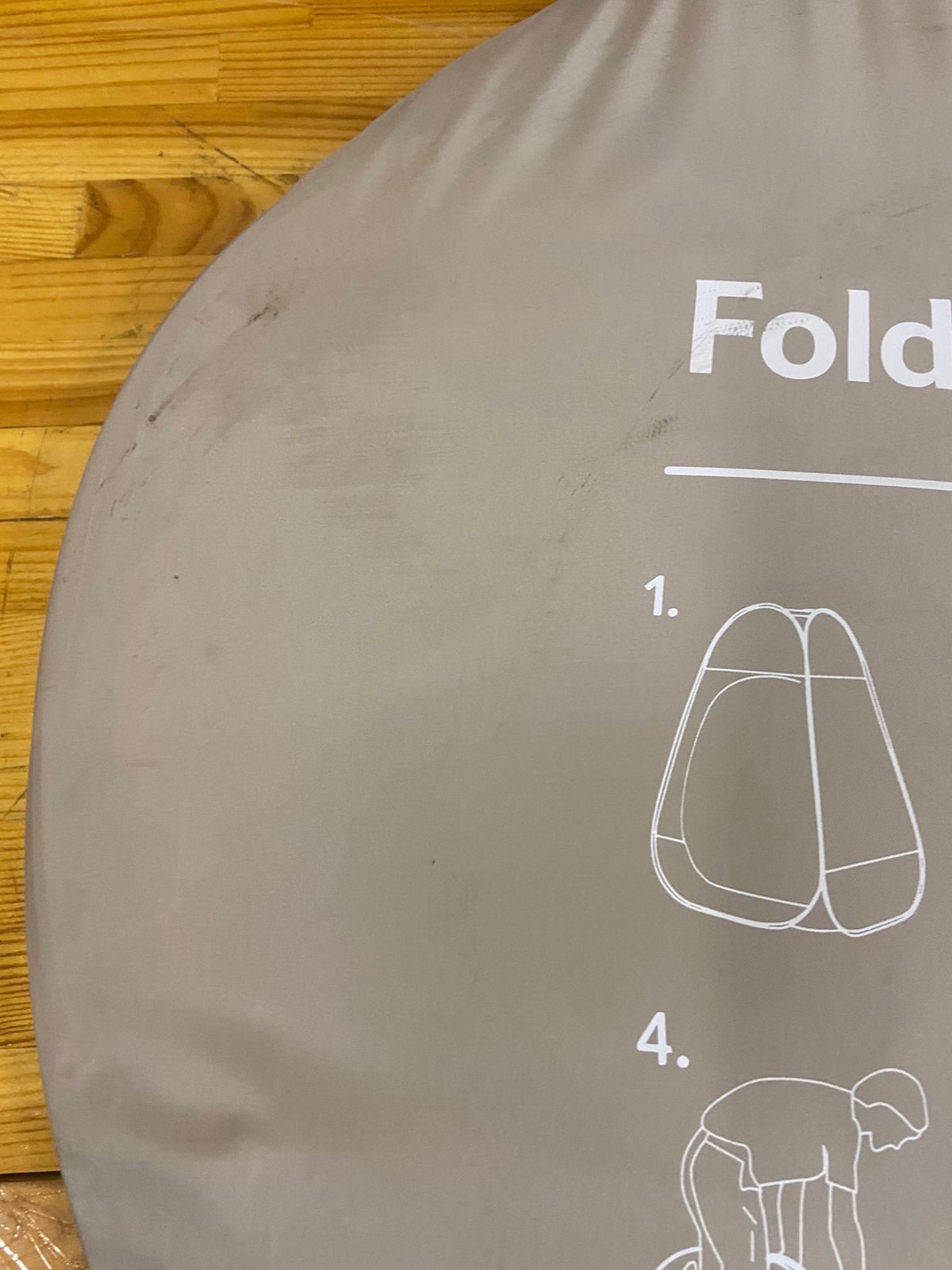 Палатка Naturehike быстрораскрываемая, душ-туалет, 115х115х190 см. коричневый (уценка)