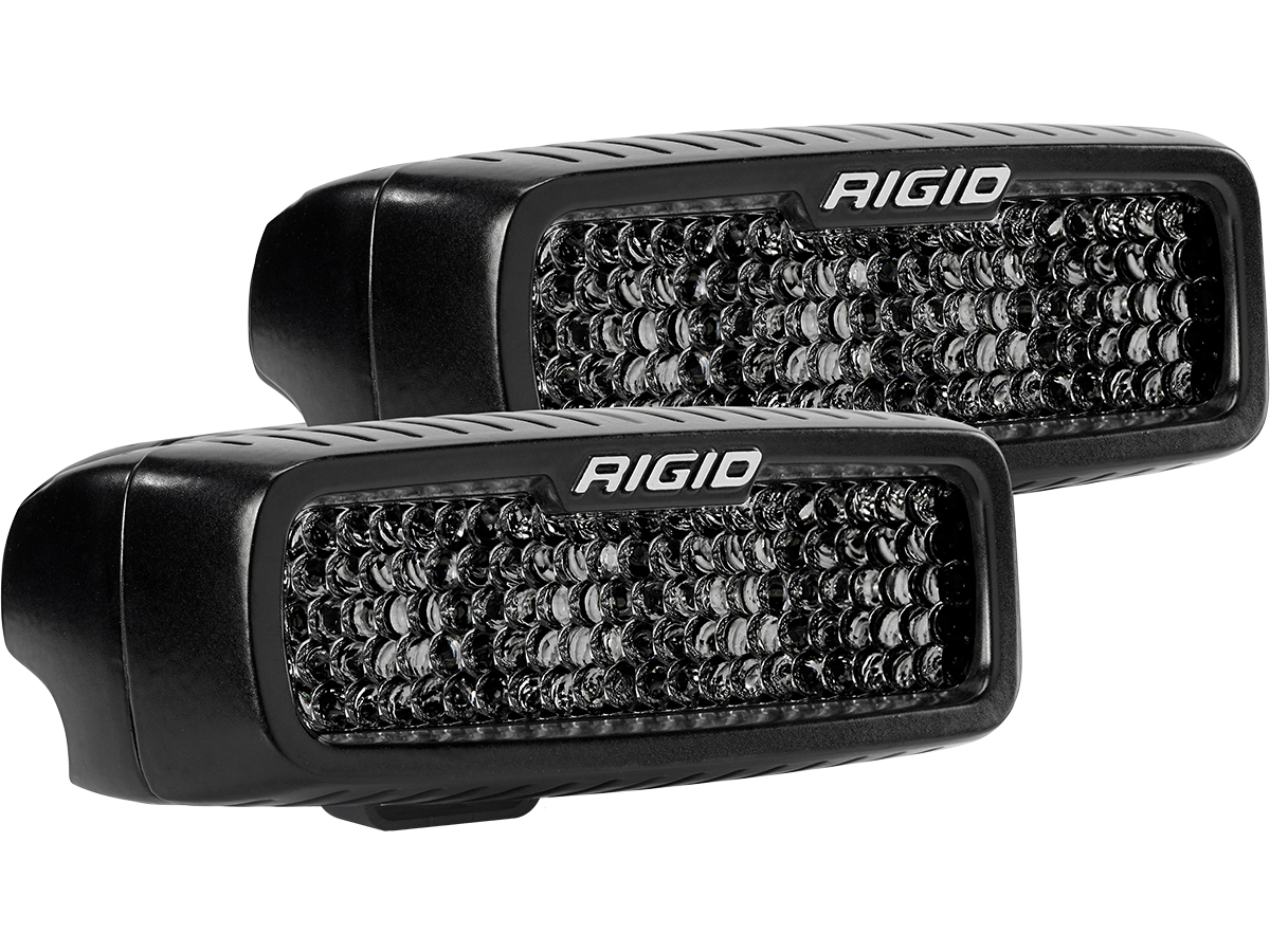 Светодиодная фара  RIGID SR-Q Серия PRO Midnight Edition(4 светодиода) Рабочий свет (пара)