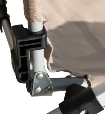 Кресло туристическое Naturehike складное, регулируемое, хаки, до 140 кг