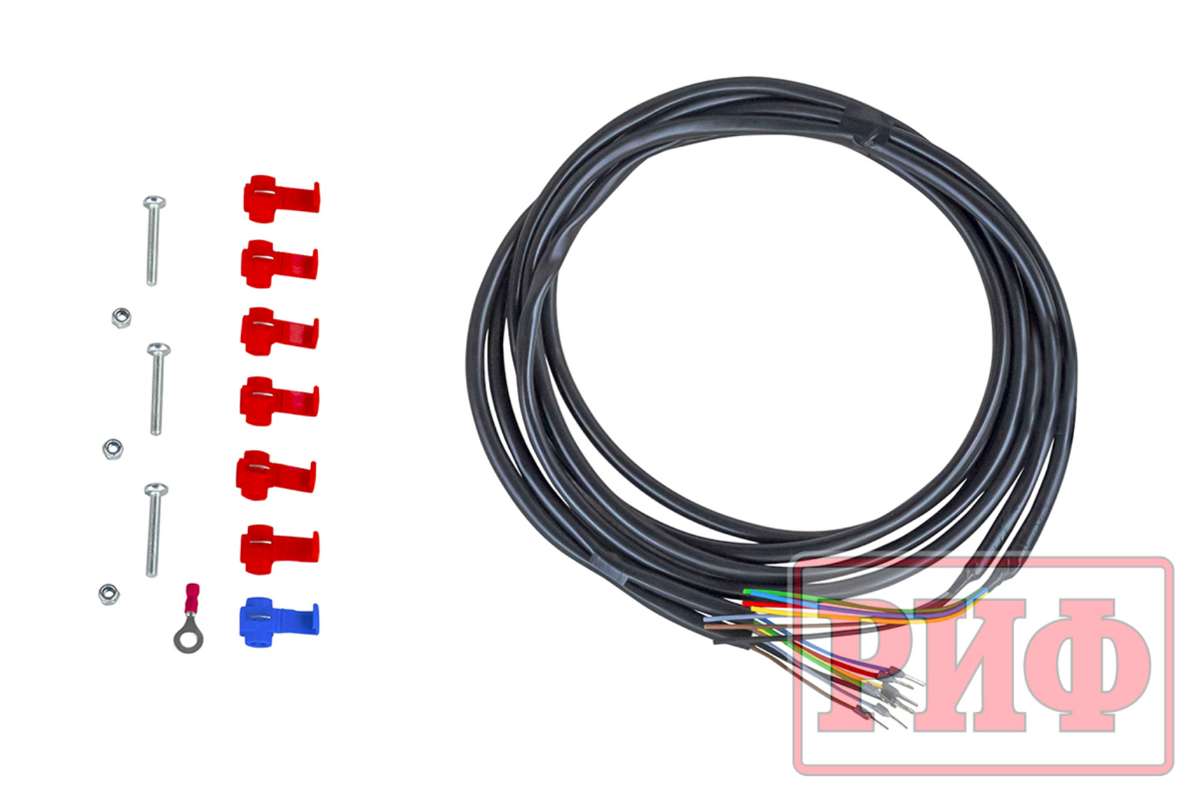 Бампер РИФ задний силовой/защита бампера Mitsubishi Pajero Sport 2021+, квадрат