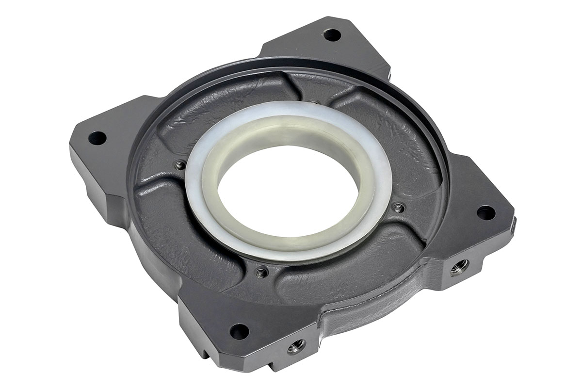 Станина (боковина) крепления мотора гидравлической лебёдки Runva HWN15000