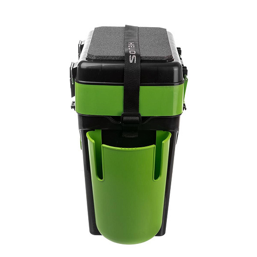 Ящик рыболовный зимний HELIOS FishBox (10л) зеленый