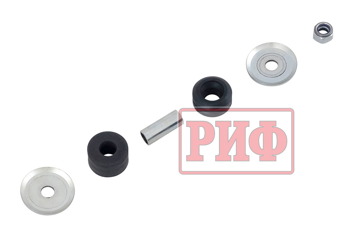 Амортизатор усиленный РИФ "Арктика" передний Nissan Navara D40/Pathfinder R51 штатный и лифт 0-50 мм