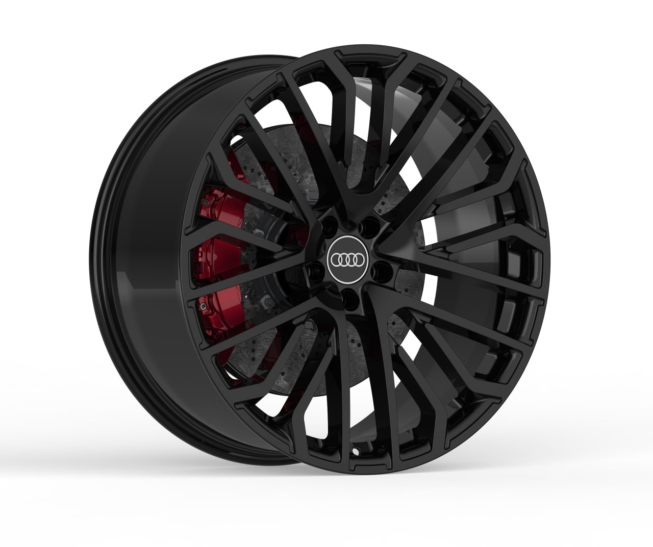 Диск кованный F-4325 10x22/5x112 ET21 D66.5 Gloss Black