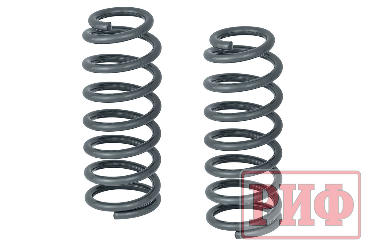 Пружины РИФ передние Nissan Patrol Y60/Y61 +50кг, лифт 2
