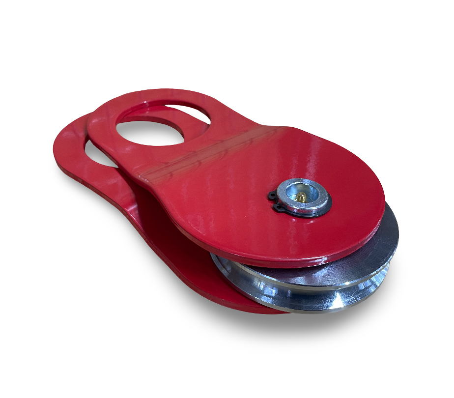 Блок усиления (полиспаст) 10т. с тавотницей (черный)