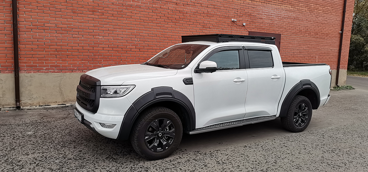 Багажник экспедиционный (платформа) алюминиевый РИФ 1250x1420 мм Great Wall Poer (с крепежом)