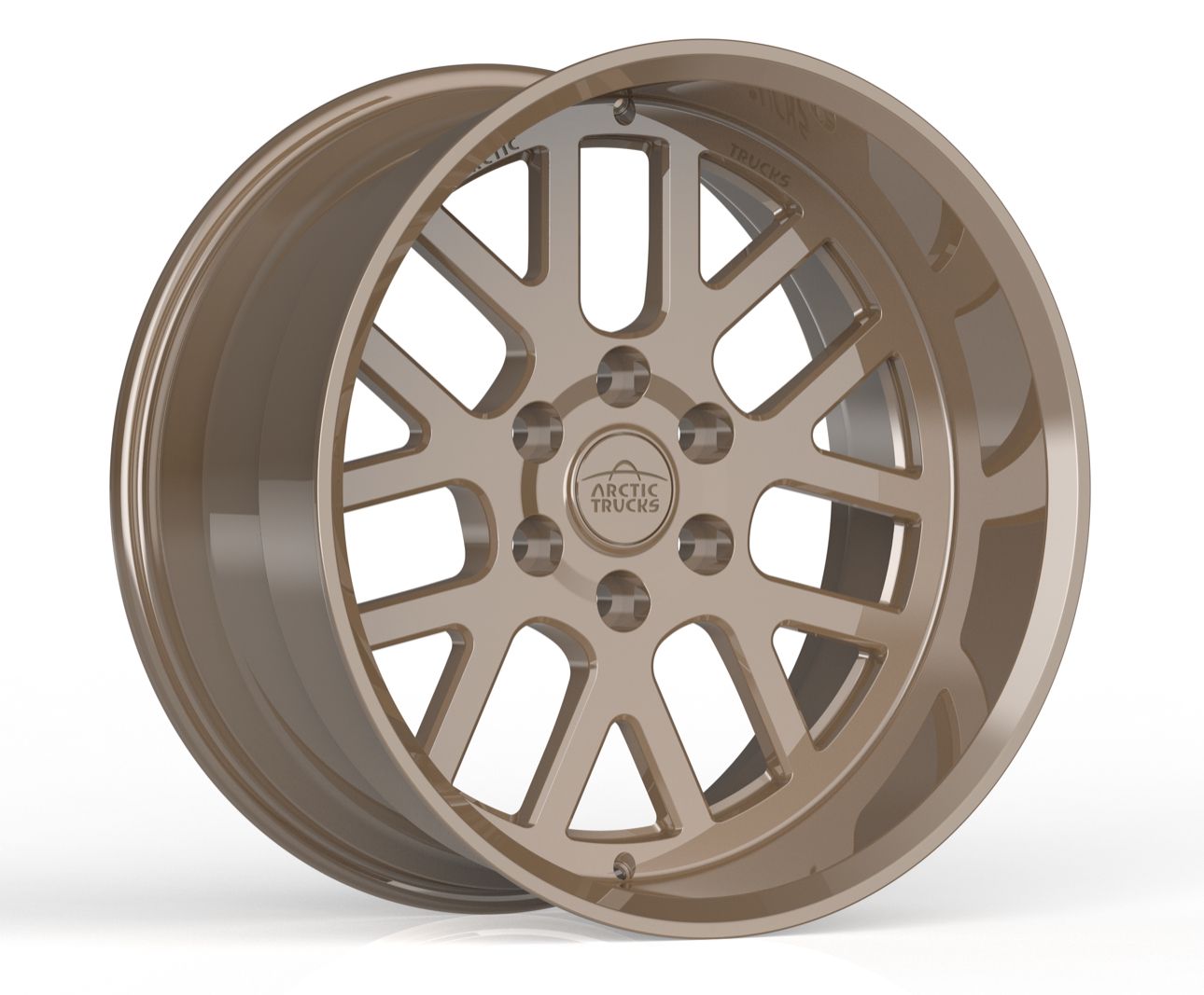 Кованые диски F-2075 R20 J10 ET-25 6*139.7 D95.1 цвет бронзовый