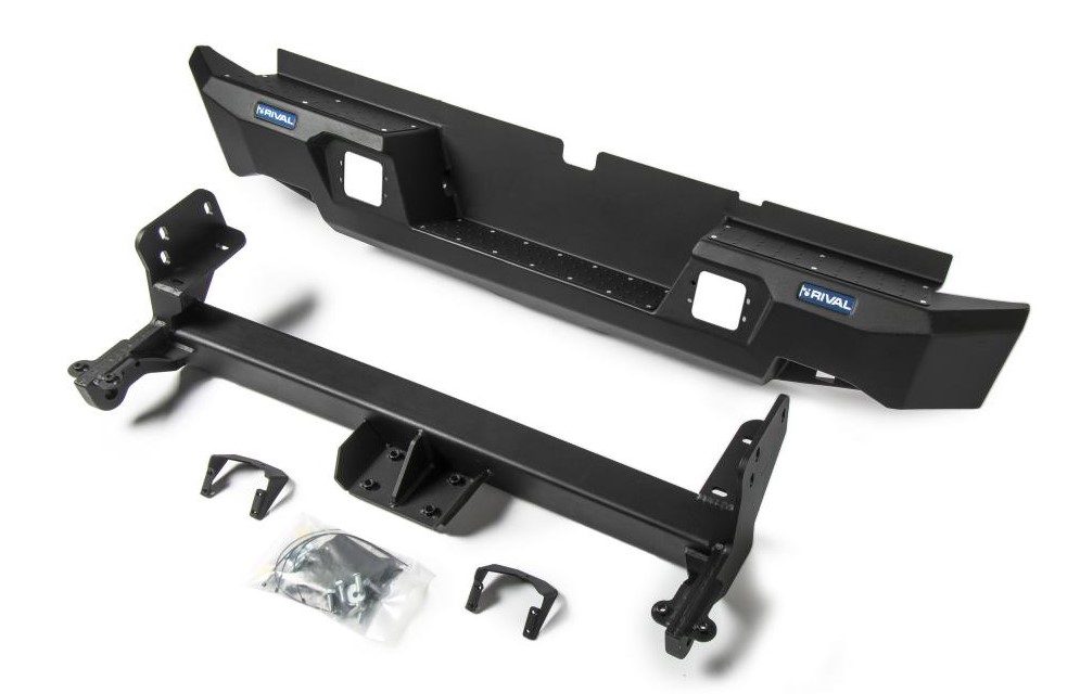 Бампер задний ISUZU D-MAX черный