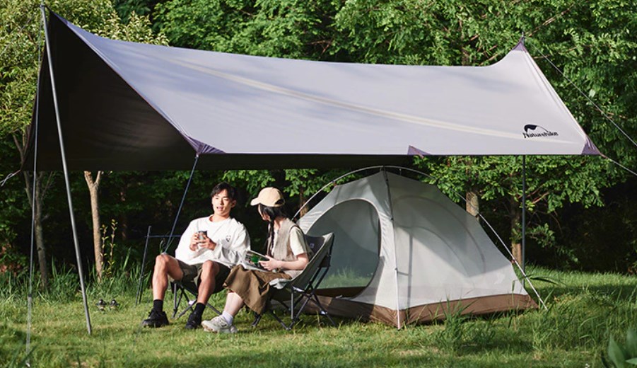 Палатка Naturehike Cloud-Creek, 2-местная, белая