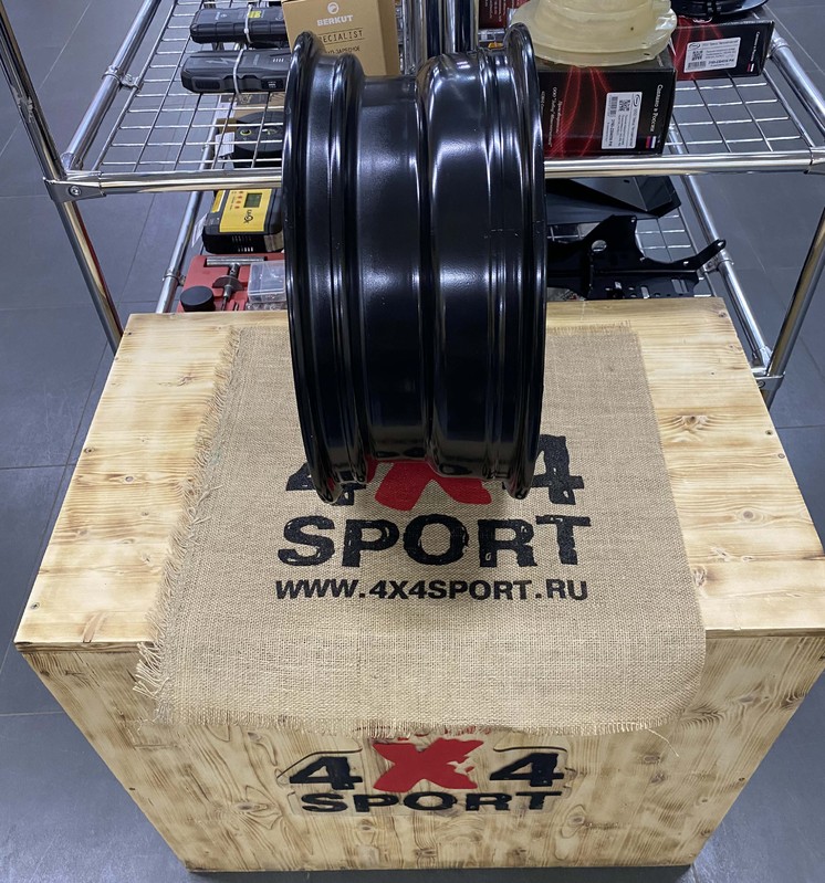 Диск колесный стальной штампованный ORW 2B, 5x139.7, 16x6.5, ET35, ЦО 98.5, черный