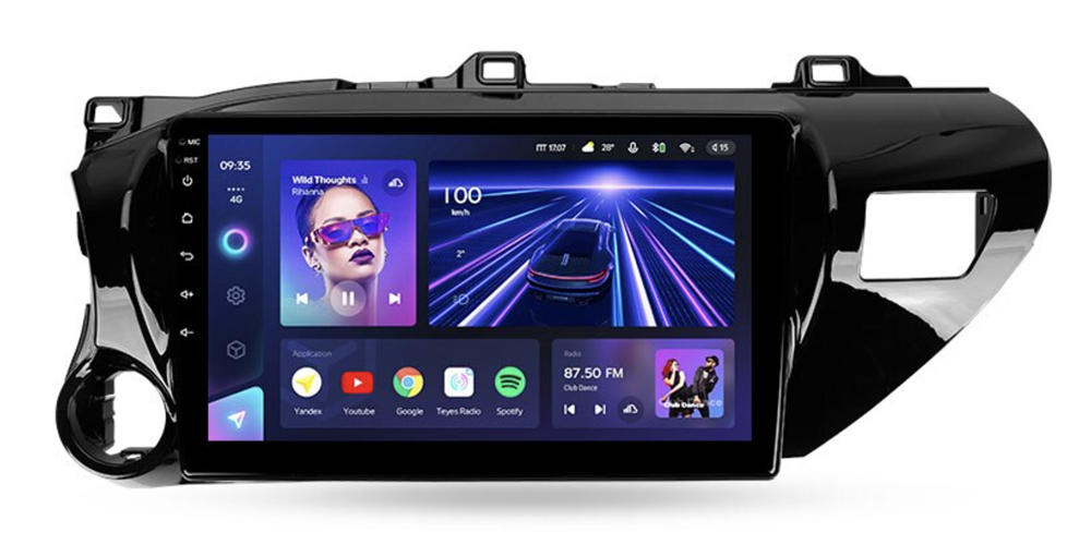 магнитола cc3 2k 360 6/128 hilux 2015-2020