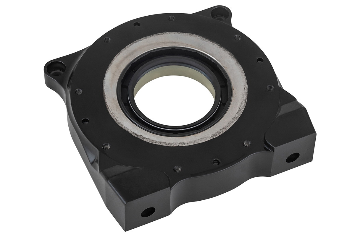 Станина крепления редуктора лебёдок Runva EWB9500/12500 с ручной размоткой на 3-й ступени