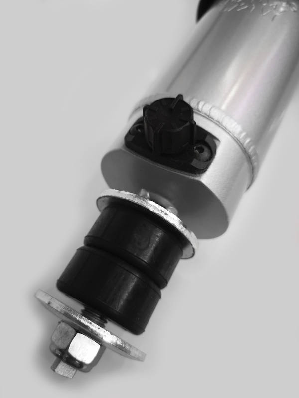 Амортизатор передний регулируемый Tough Dog для Nissan Patrol GQ, GU (Y60/Y61) Wagon 1988 - 2016, лифт 75 мм, шток 45мм