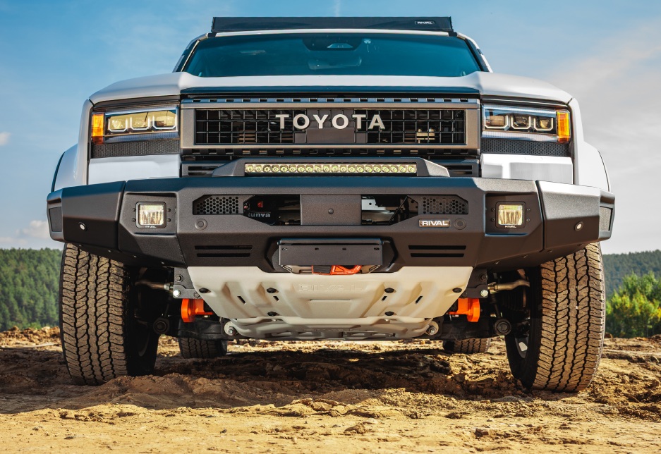 Передний силовой бампер RIVAL TOYOTA LC250