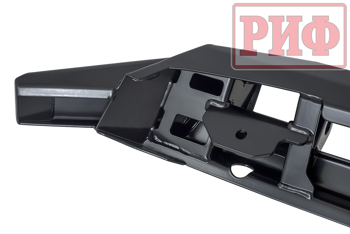 Бампер передний силовой/защита штатного бампера РИФ Renault Duster 2021+ с защитой радиатора