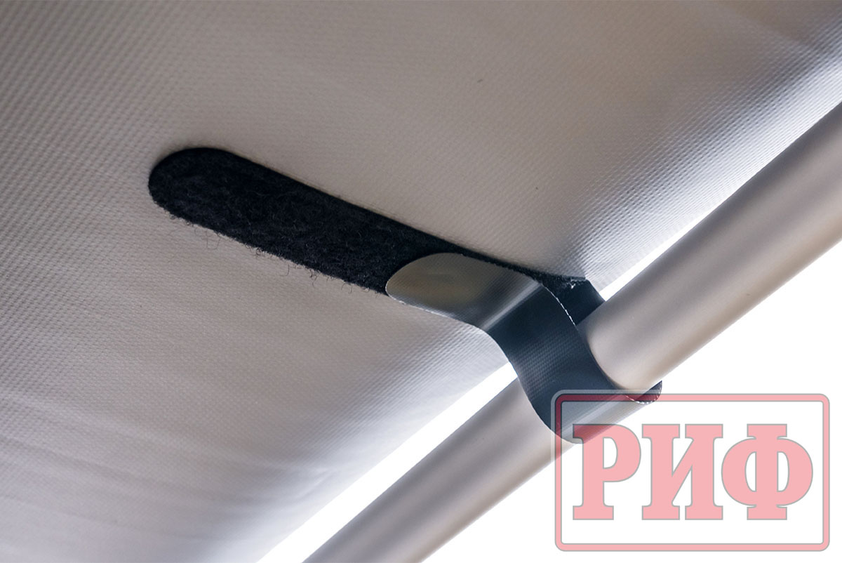 Маркиза автомобильная РИФ 2,13х2,5 м полуавтомат (винил) темно-серая