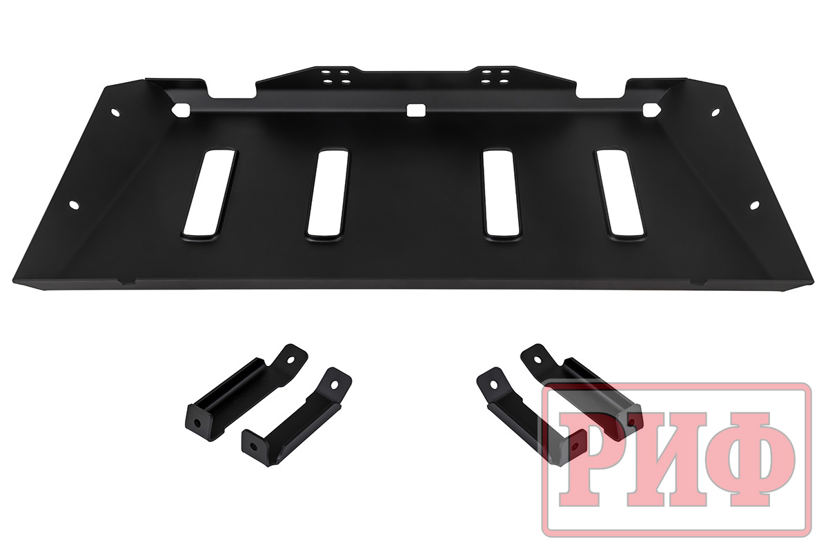 Защита радиатора под бампер РИФ для ГАЗ Соболь NN 4x4