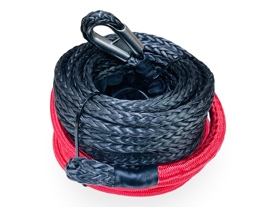 Трос синтетический FOX Winch с коушем 10.0мм х 20м