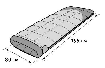 Мешок спальный ALEXIKA SIBERIA (одеяло), (ТК: 0C -6C), зеленый, левый