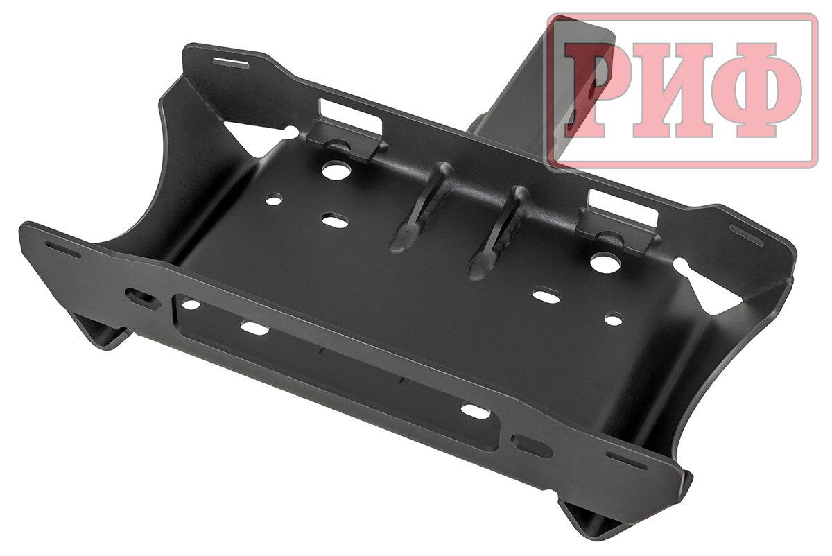 Площадка съёмная РИФ для переносной лебёдки под квадрат, облегчённая, с ручками