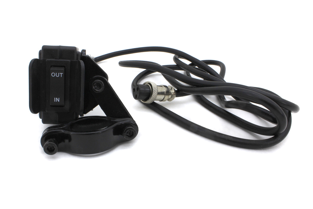 Лебедка для квадроцикла 12В 4500 lbs (2040 кг) TROPHY (синтетический трос)