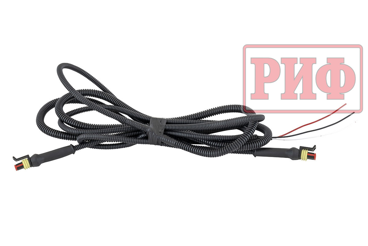 Бампер РИФ силовой задний УАЗ Буханка с фонарями, калиткой, возможностью установки фаркопа, стандарт