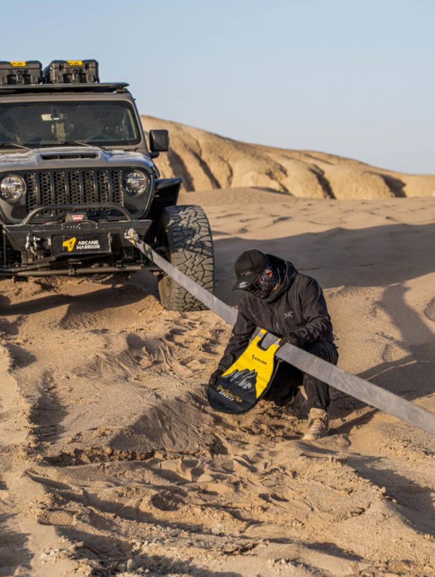 Стропа динамическая буксировочная 9м/15т OFF ROAD MASTER ARCANE WARRIOR