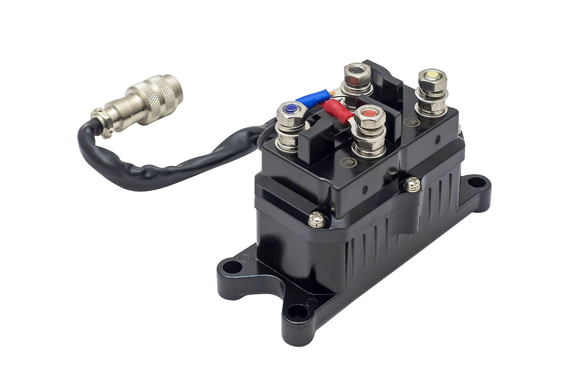 Лебёдка электрическая 12V Runva 3500A lbs 1588 кг