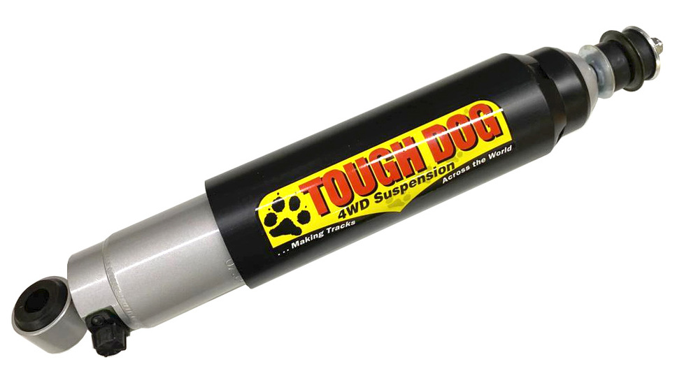 Амортизатор регулируемый сверхмощный передний Tough Dog для TOYOTA LandCruiser 70-х серий, лифт 50 мм, шток 45 мм