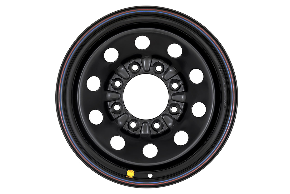 Диск усиленный Ford F250 стальной черный 8x170 9xR17 d124.7 ET0