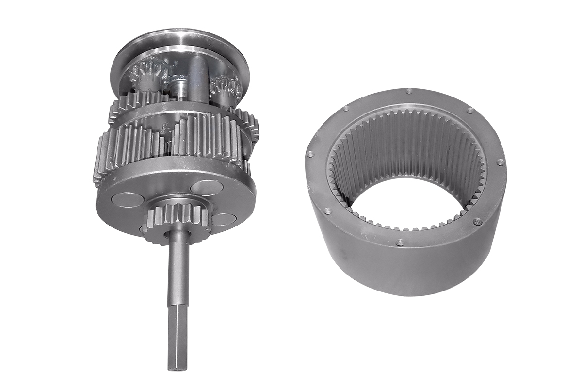 Редуктор для гидравлической лебёдки Runva HWD12000YD