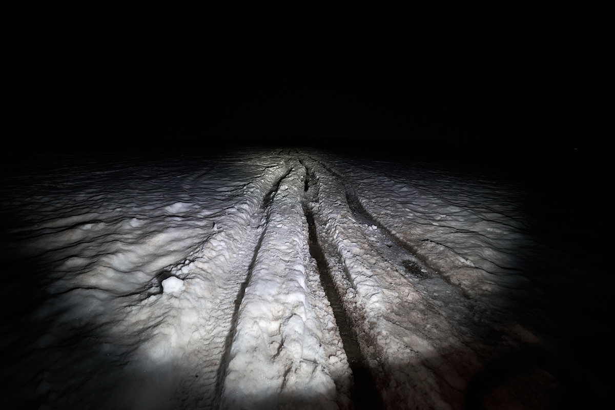 Светодиодная фара водительского света РИФ 130 мм 80W