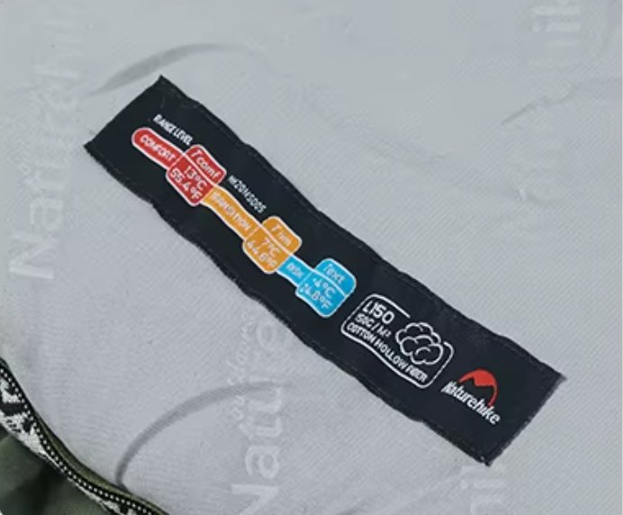 Мешок спальный Naturehike L150, 190х75см, (ТК: +13C), (правый), зеленый