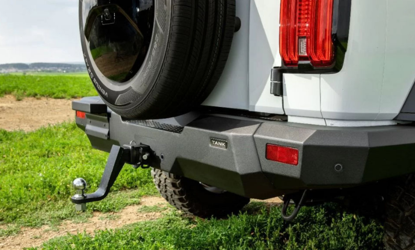 Силовой задний бампер + комплект крепежа, Rival,TANK 300, 2023-, 2,0, 4WD, АКПП