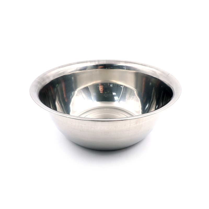 Миска "СЛЕДОПЫТ" нержавеющая сталь, высокие края, d 25,5 см, 3,35 л